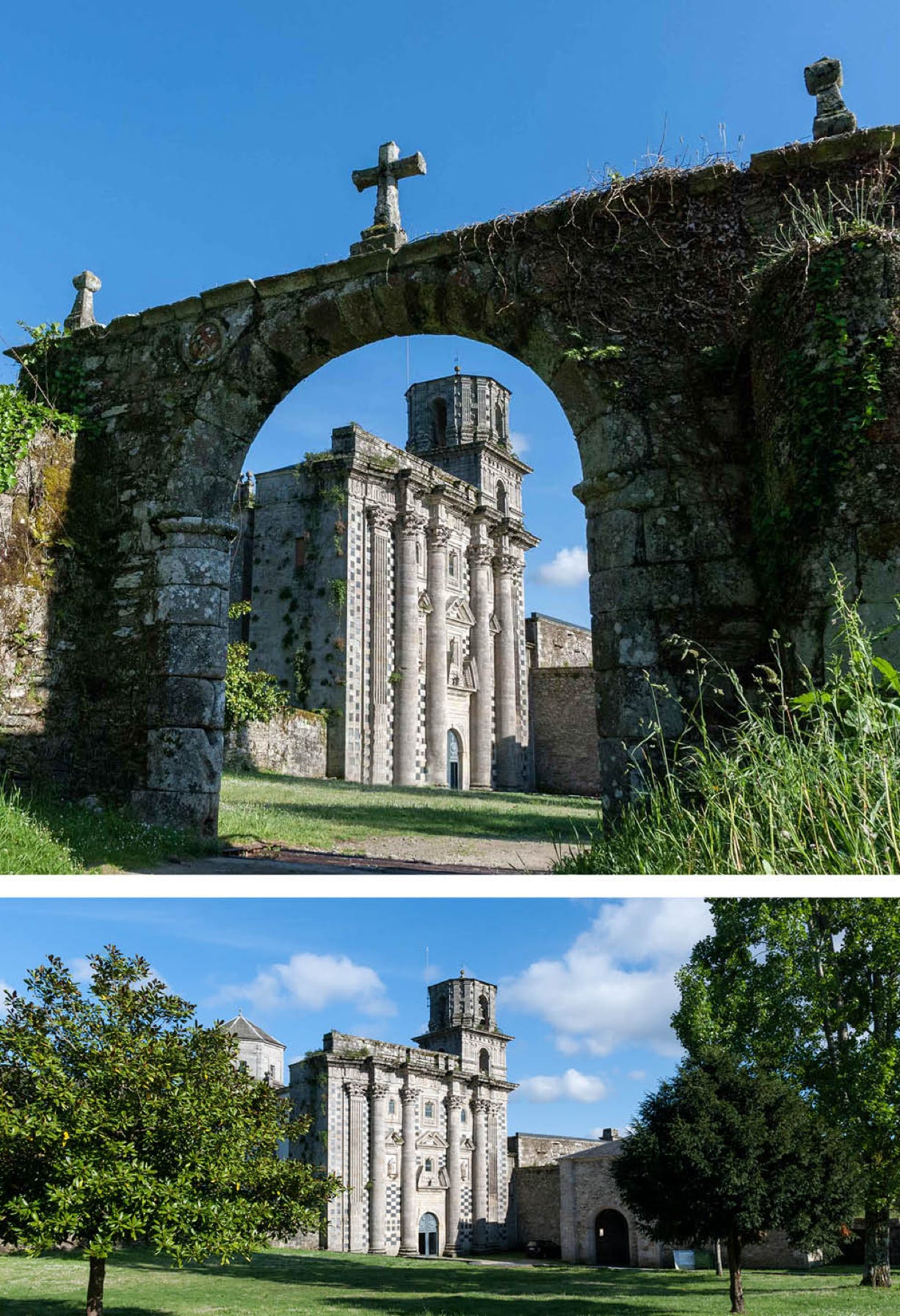 El monasterio cisterciense, santa María de Monfero